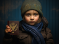 Kind mit Reisepass